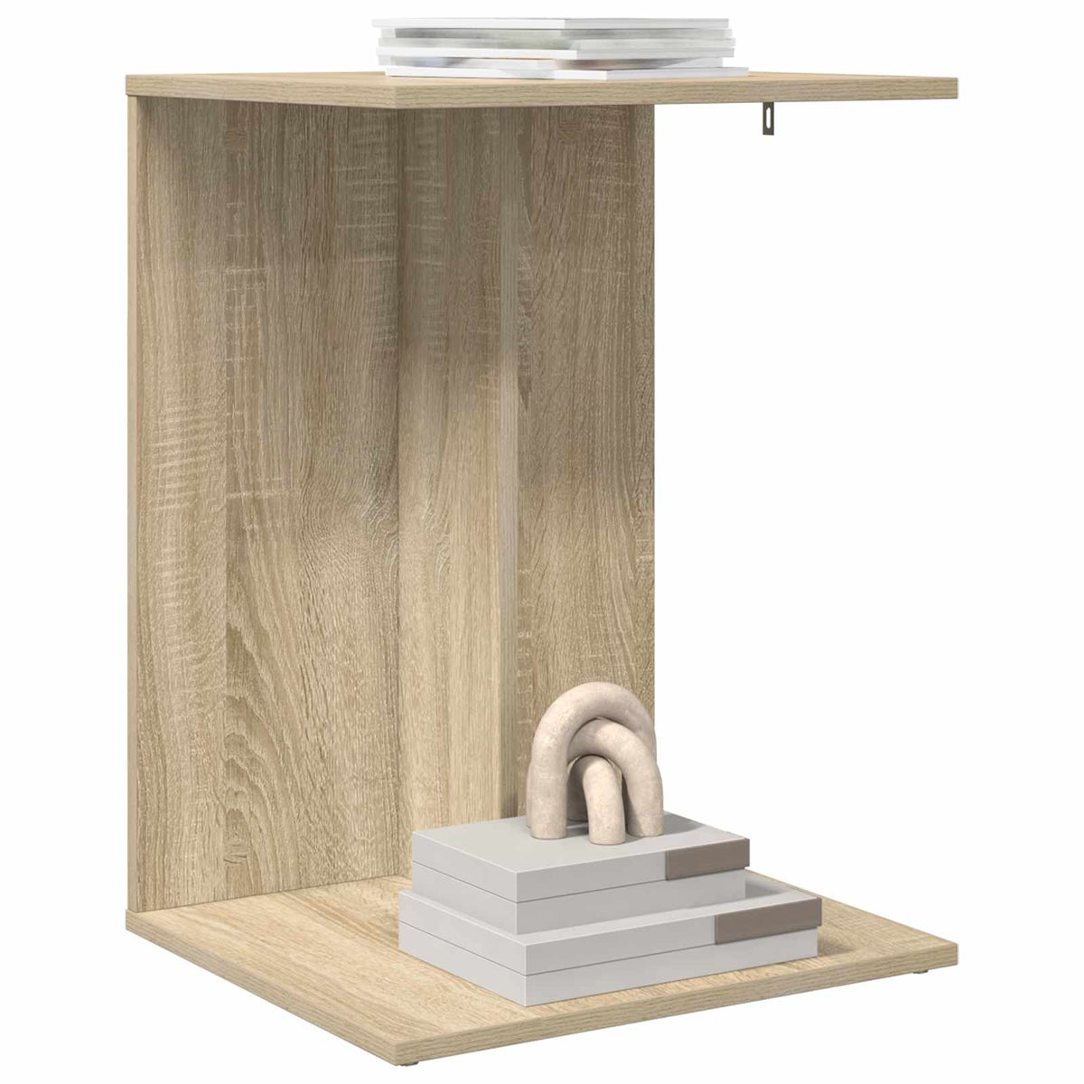 vidaXL Side Table Sonoma Oak 45 x 40 x 62.5 cm Engineered Wood