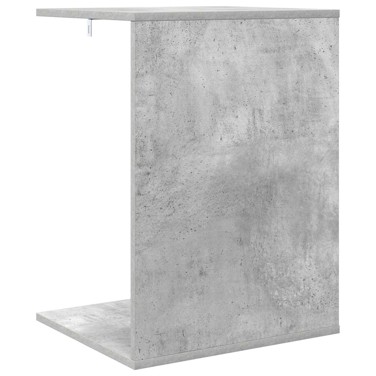 vidaXL Side Table Concrete Grey 45 x 40 x 62.5 cm Engineered Wood
