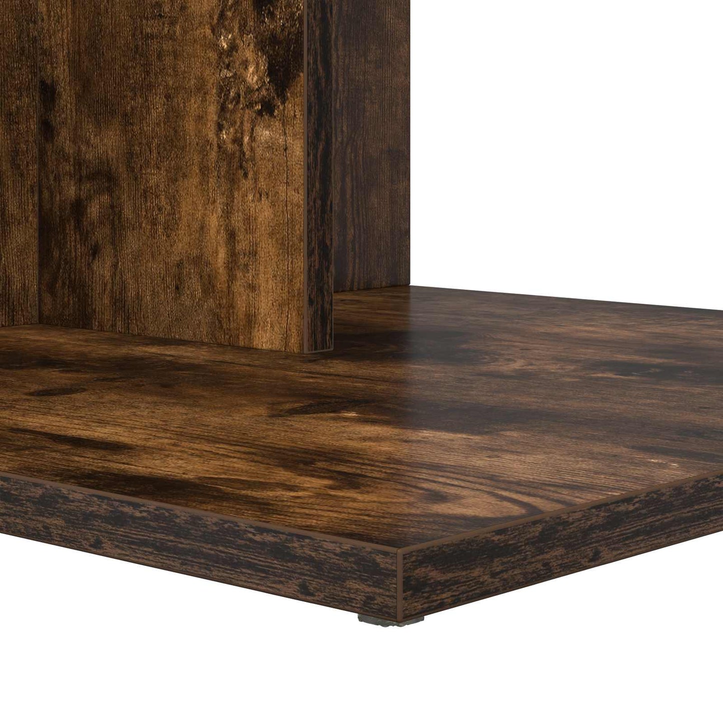 vidaXL Side Table Smoked Oak 45 x 40 x 62.5 cm Engineered Wood