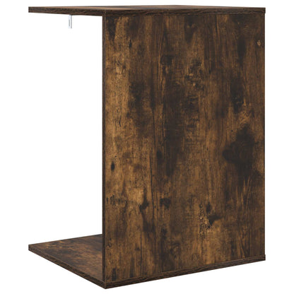 vidaXL Side Table Smoked Oak 45 x 40 x 62.5 cm Engineered Wood