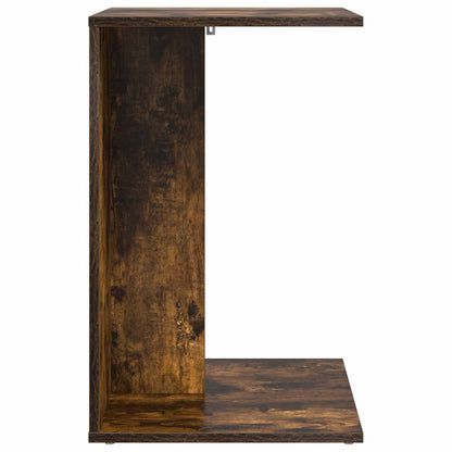 vidaXL Side Table Smoked Oak 45 x 40 x 62.5 cm Engineered Wood