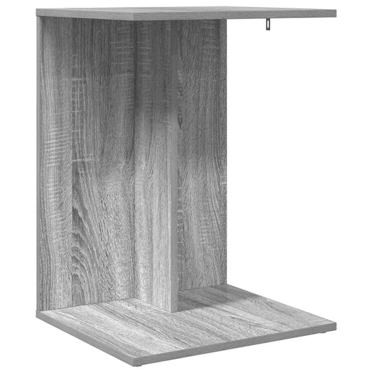 vidaXL Side Table Grey Sonoma 45 x 40 x 62.5 cm Engineered Wood