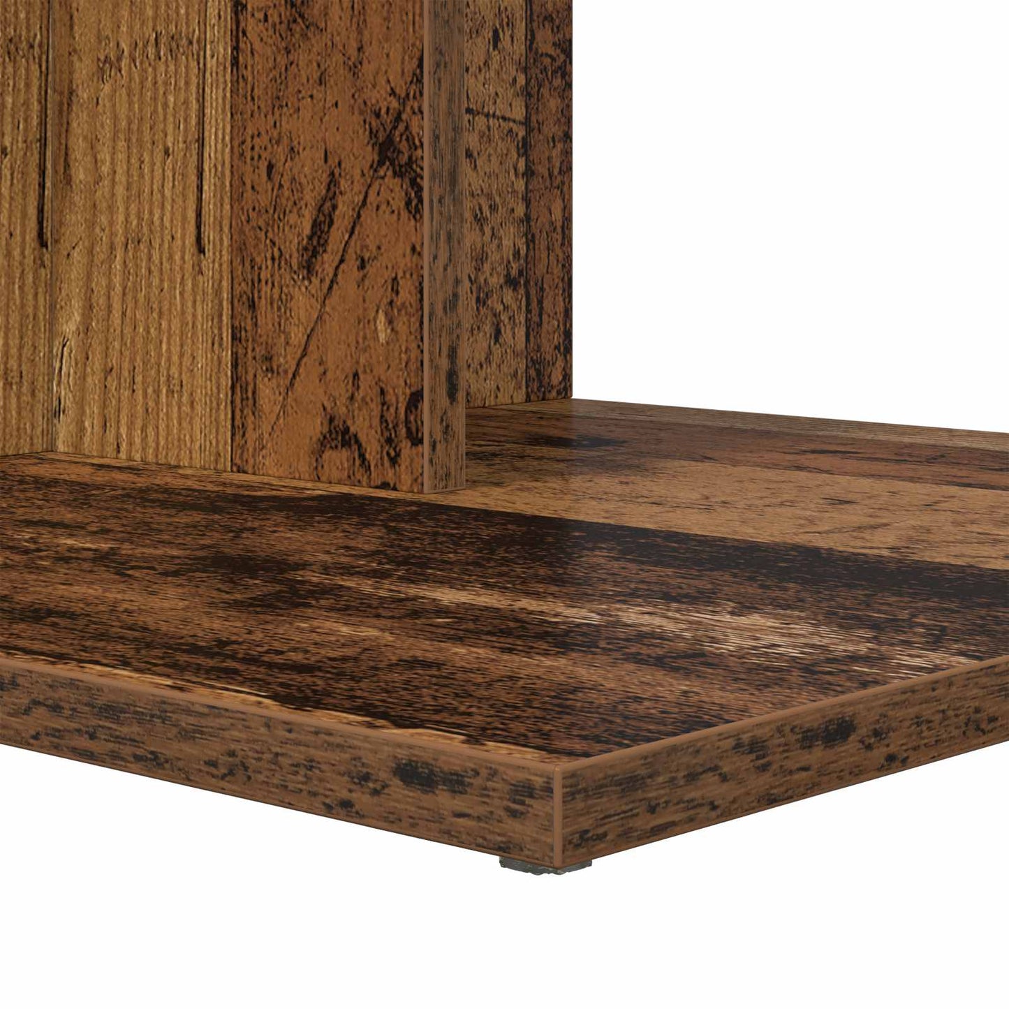 vidaXL Side Table Old Wood 45 x 40 x 62.5 cm Engineered Wood