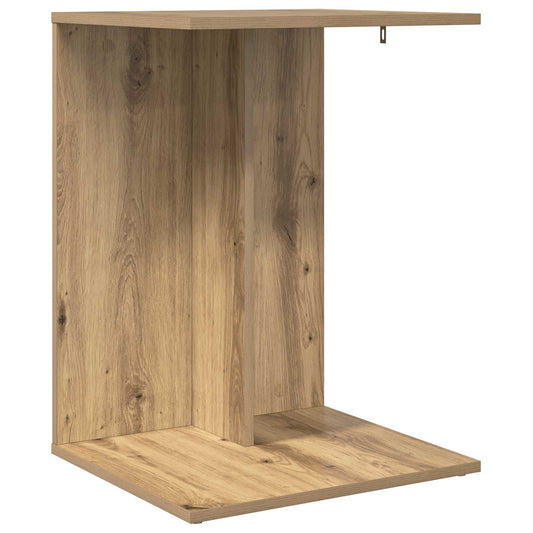 vidaXL Side Table Artisan Oak 45 x 40 x 62.5 cm Engineered Wood