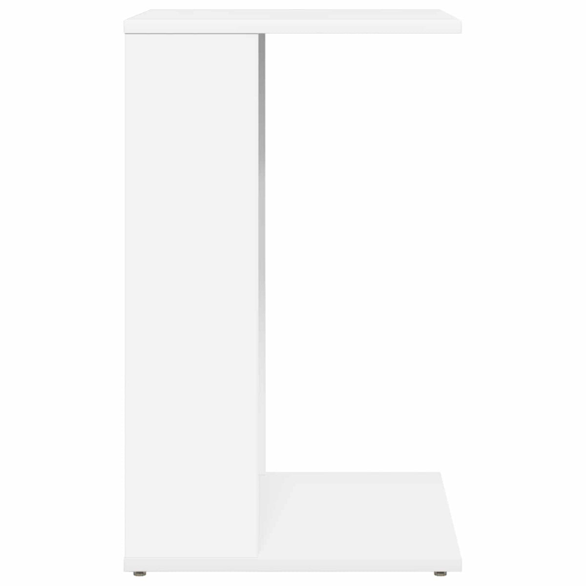 vidaXL Side Table White 40 x 38 x 62.5 cm Engineered Wood