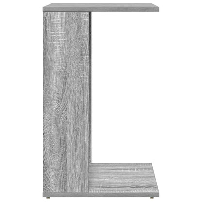 vidaXL Side Table Grey Sonoma 40 x 38 x 62.5 cm Engineered Wood