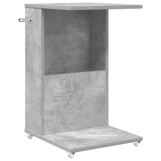 vidaXL Side Table Concrete Grey 40 x 35 x 60 cm Engineered Wood