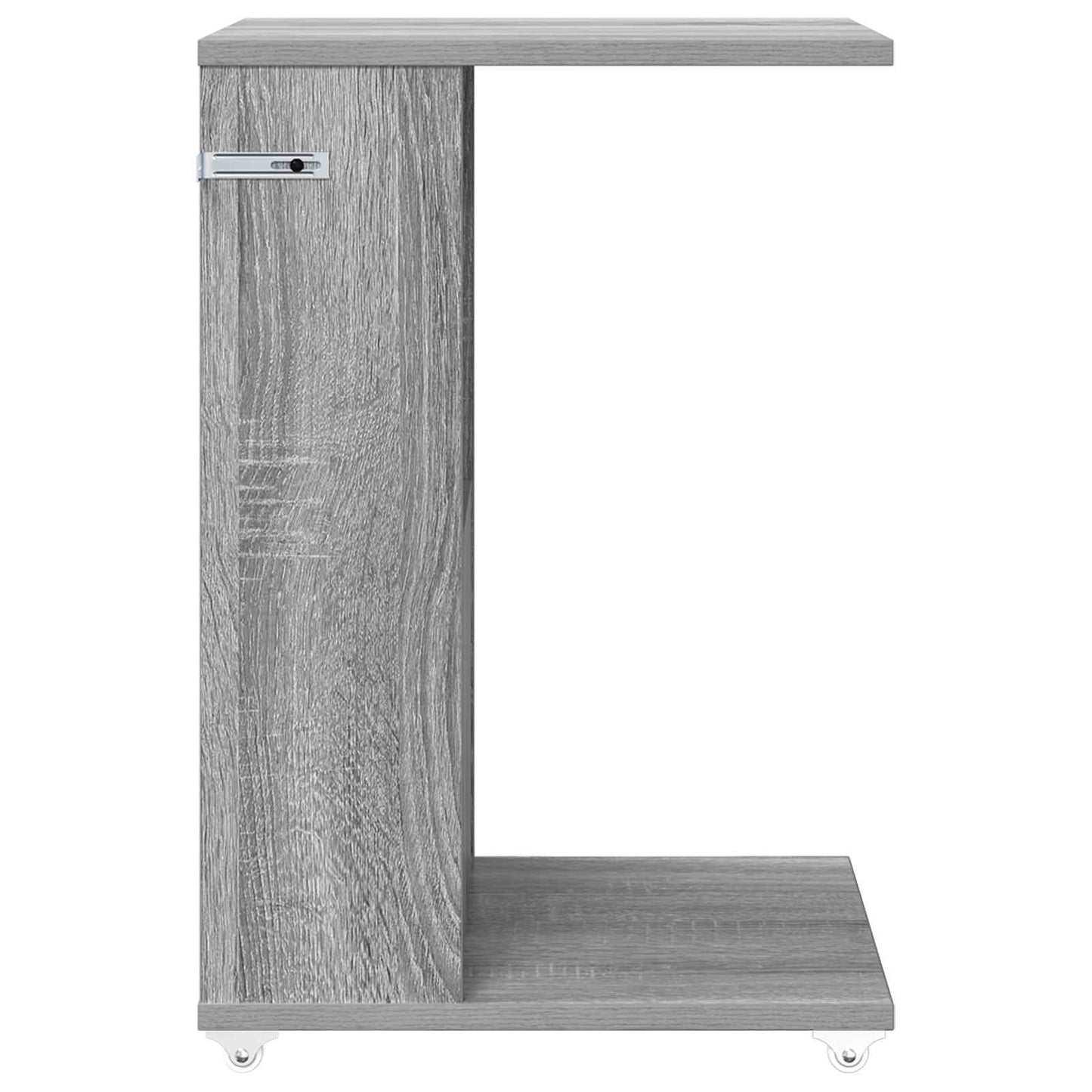 vidaXL Side Table Grey Sonoma 40 x 35 x 60 cm Engineered Wood
