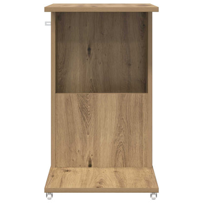 vidaXL Side Table Artisan Oak 40 x 35 x 60 cm Engineered Wood