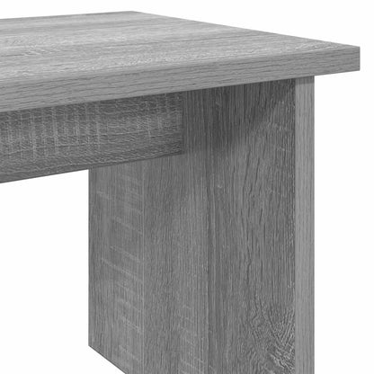 vidaXL Shoe Cabinet with Shelf 2 pcs Grey Sonoma Engineered Wood