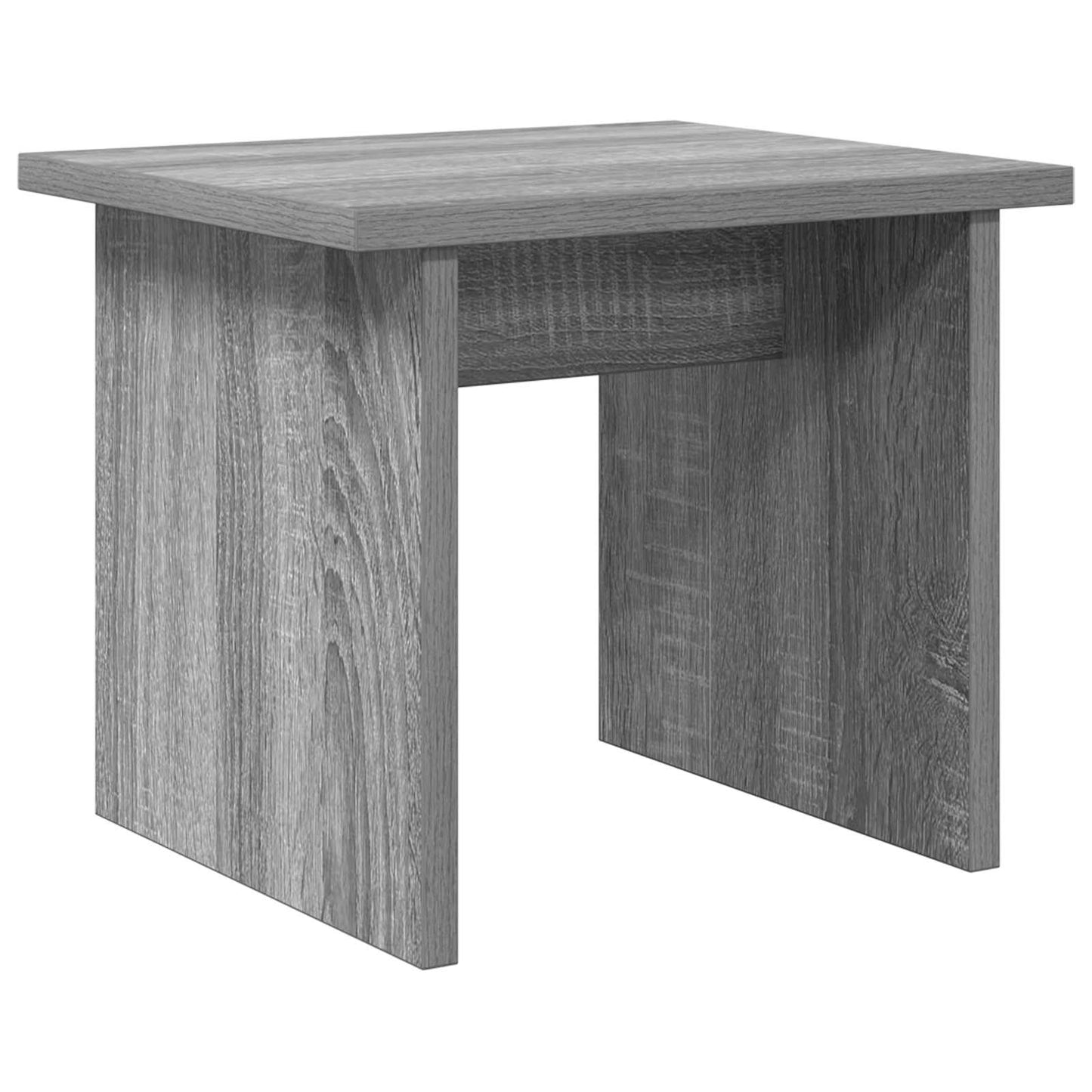 vidaXL Shoe Cabinet with Shelf 2 pcs Grey Sonoma Engineered Wood