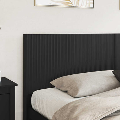 vidaXL Bed Frame with Storage and Headboard Black 180 x 200 cm