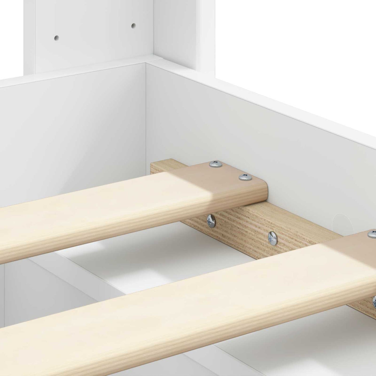 vidaXL Bed Frame with Storage and Headboard 3 pcs Engineered Wood