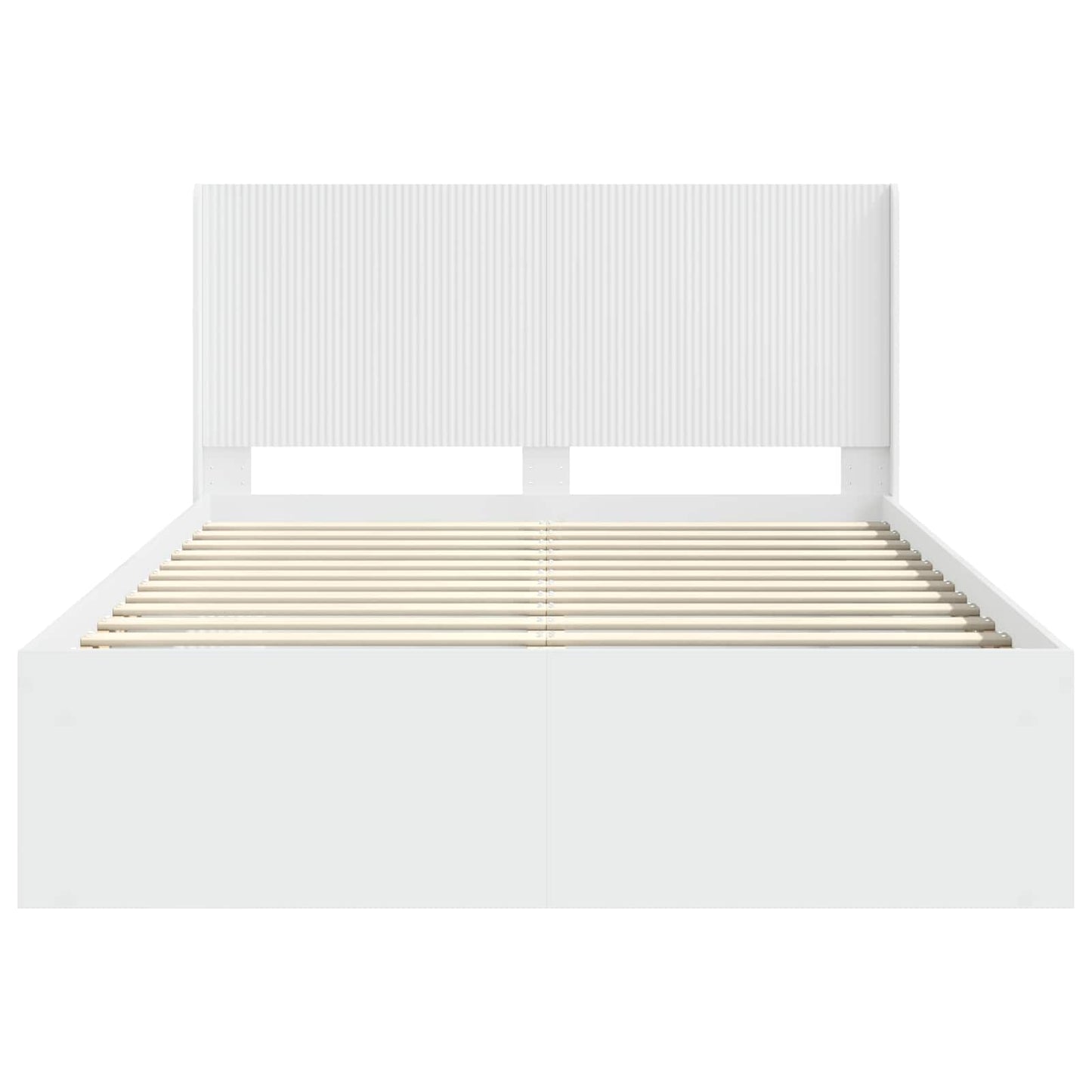 vidaXL Bed Frame with Storage and Headboard 3 pcs Engineered Wood