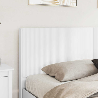vidaXL Bed Frame with Storage and Headboard White 180 x 200 cm