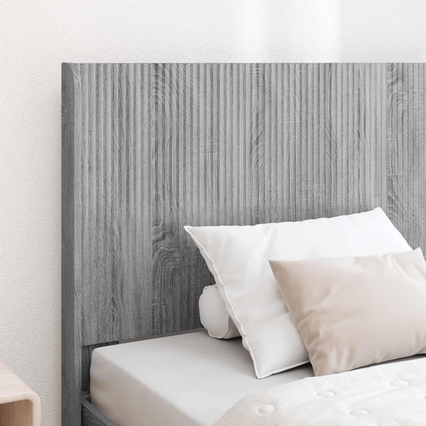 vidaXL Bed Frame with Storage and Headboard 2 pcs Engineered Wood