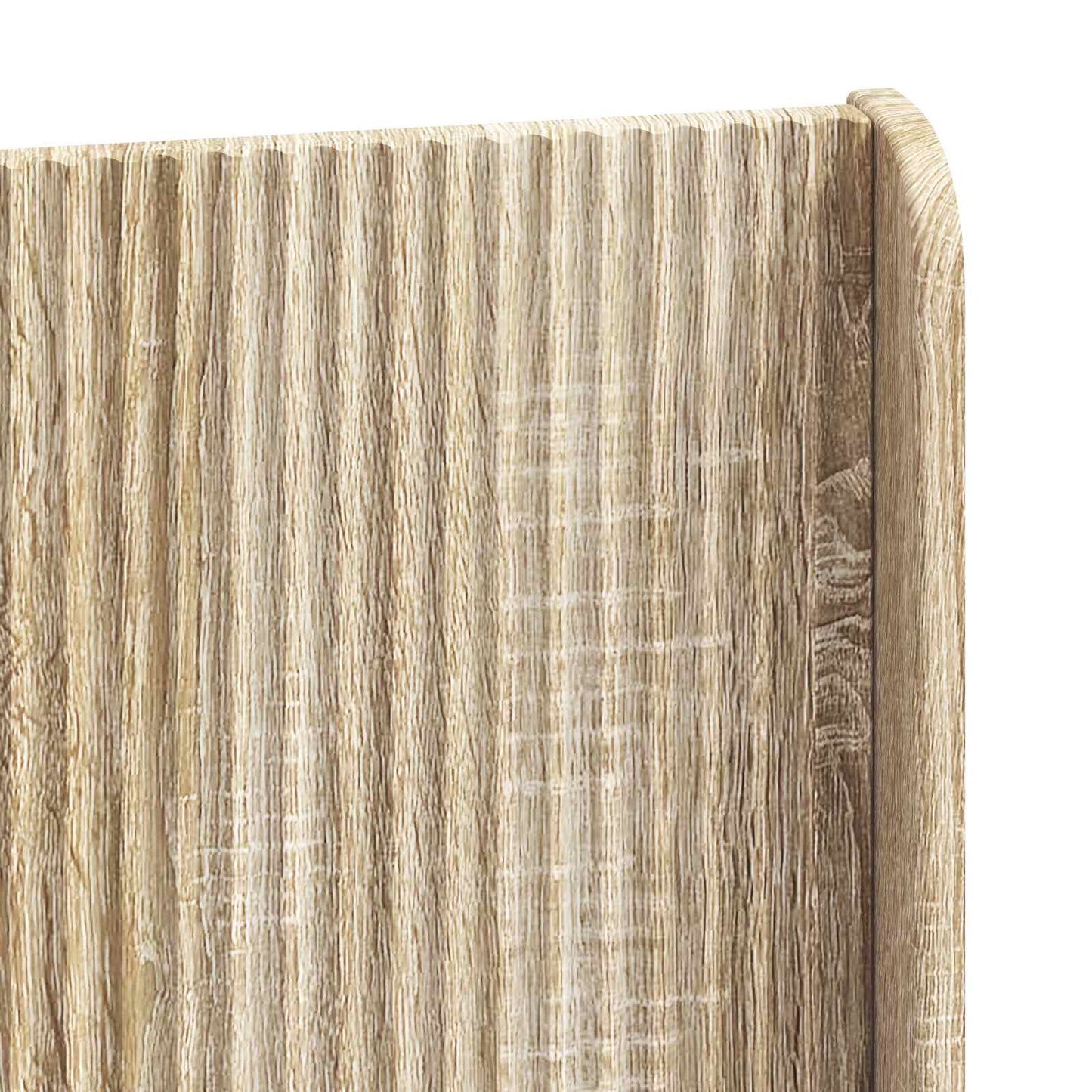 vidaXL Bed Frame with Storage and Headboard Sonoma Oak Engineered Wood