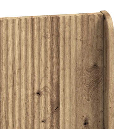 vidaXL Bed Frame with Storage and Headboard Artisan Oak 100 x 200 cm