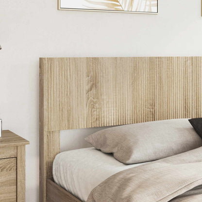 vidaXL Bed Frame with Storage and Headboard 3 pcs Engineered Wood