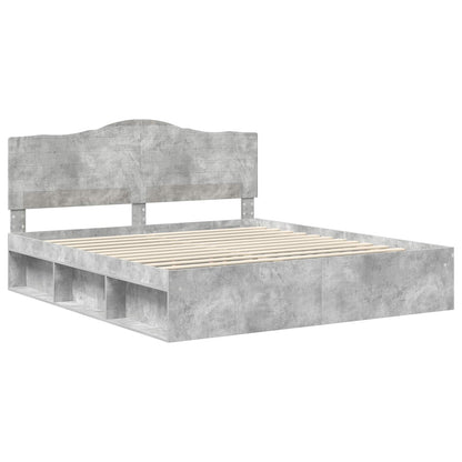 vidaXL Bed Frame with Headboard Concerte 180 x 200 cm Solid Pine Wood