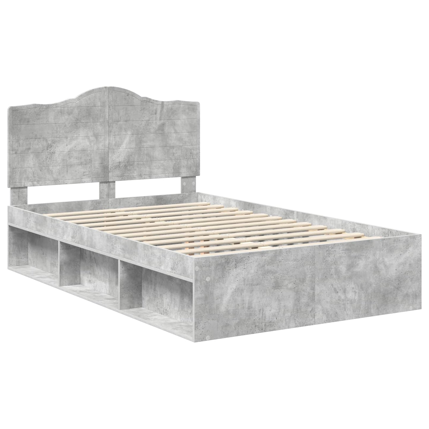 vidaXL Bed Frame with Headboard Concerte 120 x 200 cm Solid Pine Wood