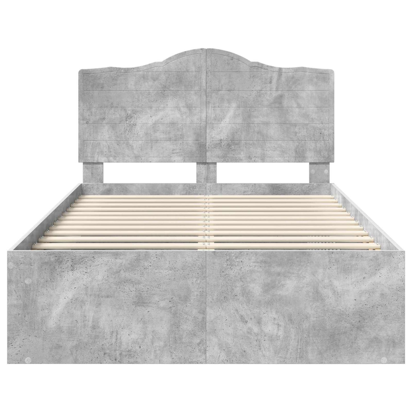 vidaXL Bed Frame with Headboard Concerte 120 x 200 cm Solid Pine Wood