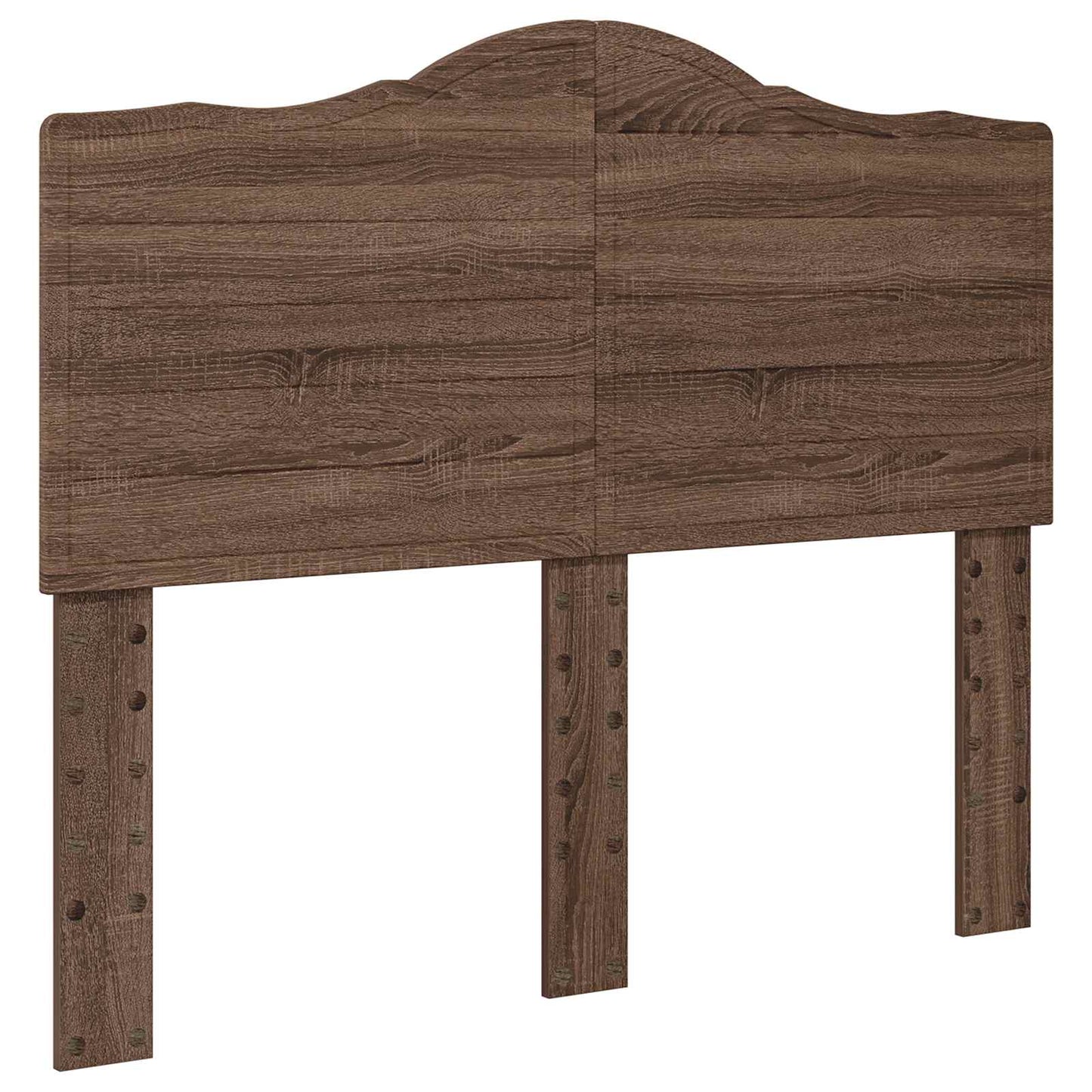 vidaXL Bed Frame with Drawer Brown Oak 135 x 190 cm Engineer Wood