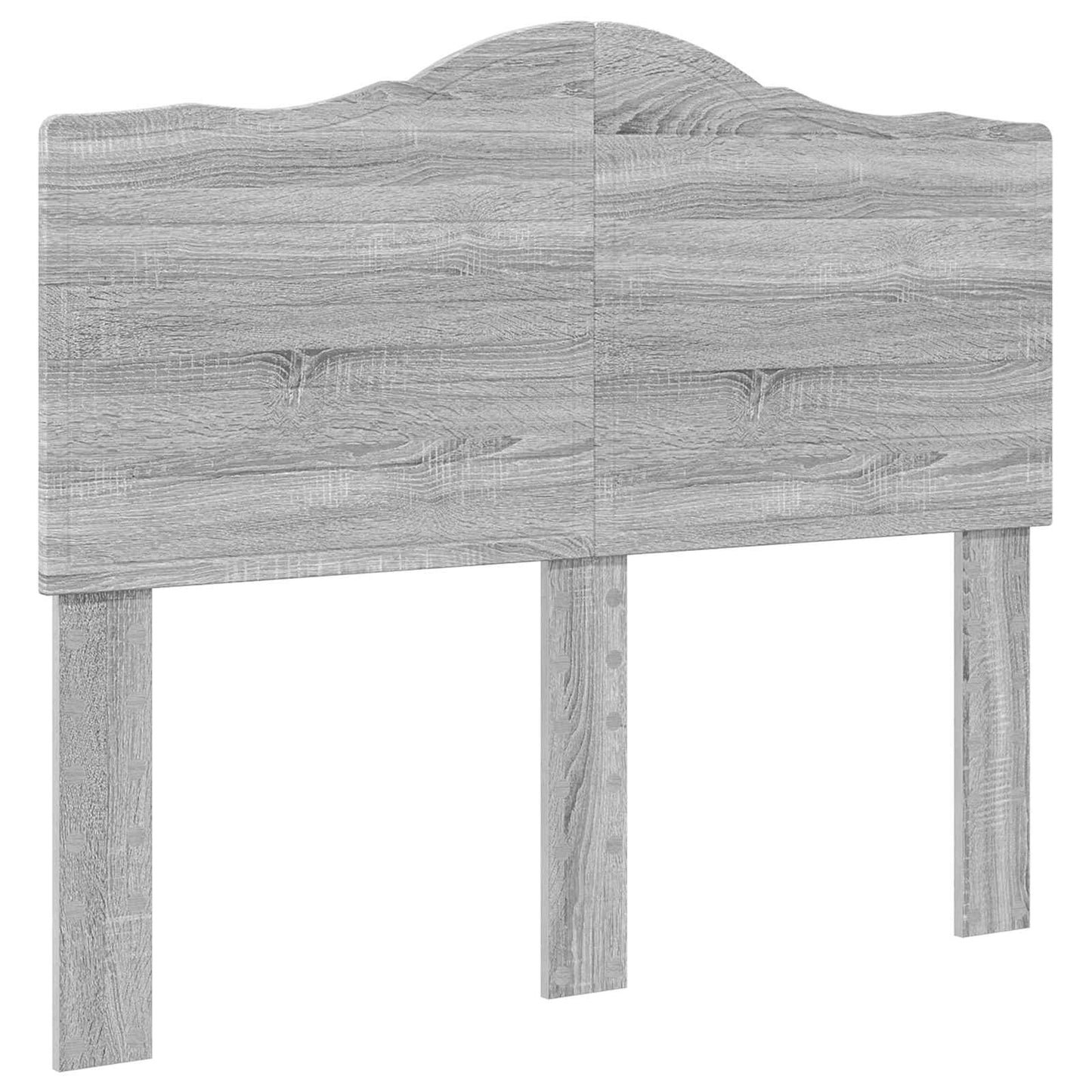 vidaXL Bed Frame with Drawer Grey Sonoma 120 x 190 cm Engineer Wood