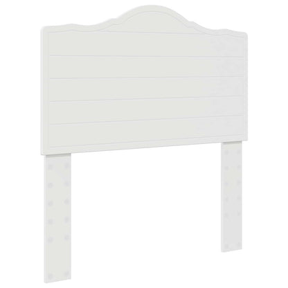 vidaXL Bed Frame with Drawer White 75 x 190 cm Engineer Wood