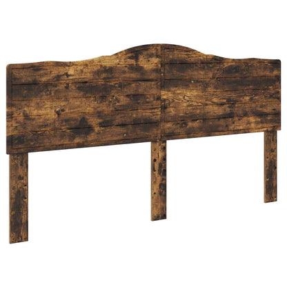 vidaXL Storage Bed with Drawer Smoked Oak 180 x 200 cm Engineered Wood