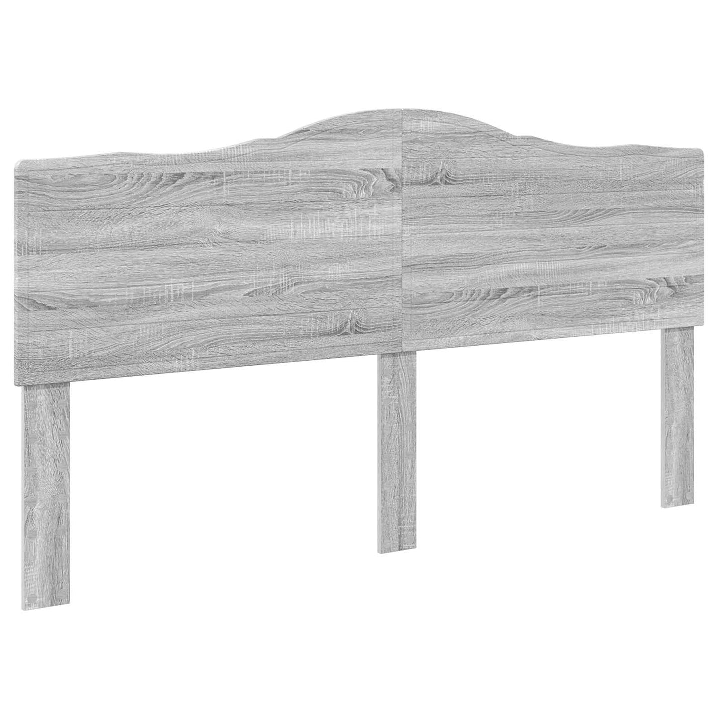 vidaXL Storage Bed Grey Sonoma 180 x 200 cm Engineered Wood