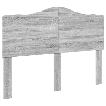vidaXL Storage Bed Grey Sonoma 160 x 200 cm Engineered Wood
