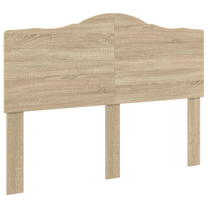 vidaXL Storage Bed with Drawer Sonoma Oak 140 x 190 cm Engineered Wood