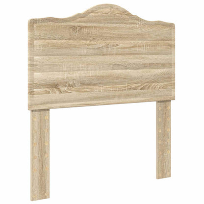 vidaXL Storage Bed with Drawer Sonoma Oak 70 x 190 cm Engineered Wood