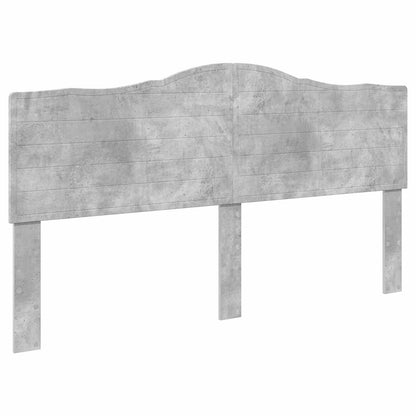 vidaXL Bed Frame Concrete Grey 180 x 200 cm Engineered Wood