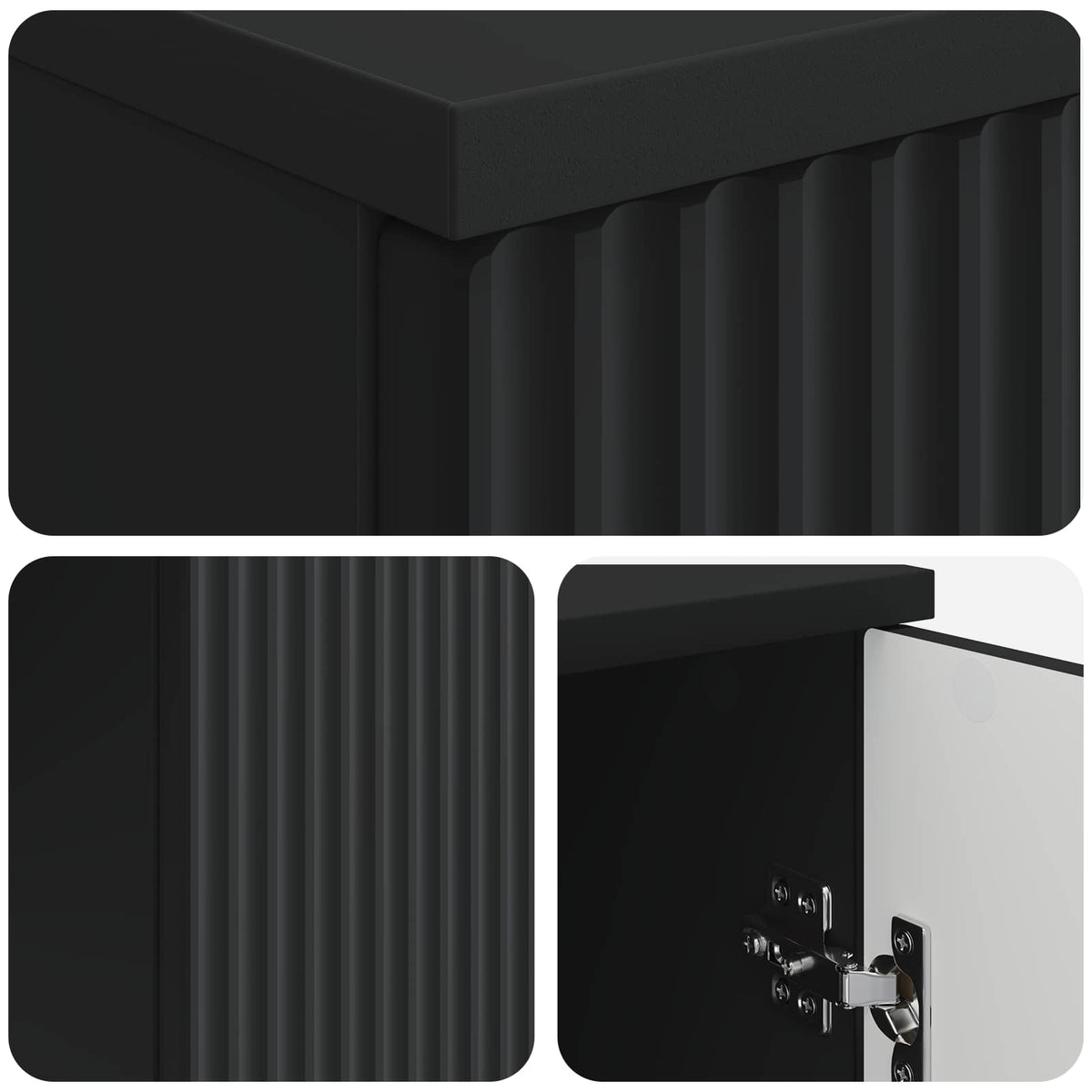 vidaXL Desk Black 142.5 x 50 x 75 cm Engineered Wood