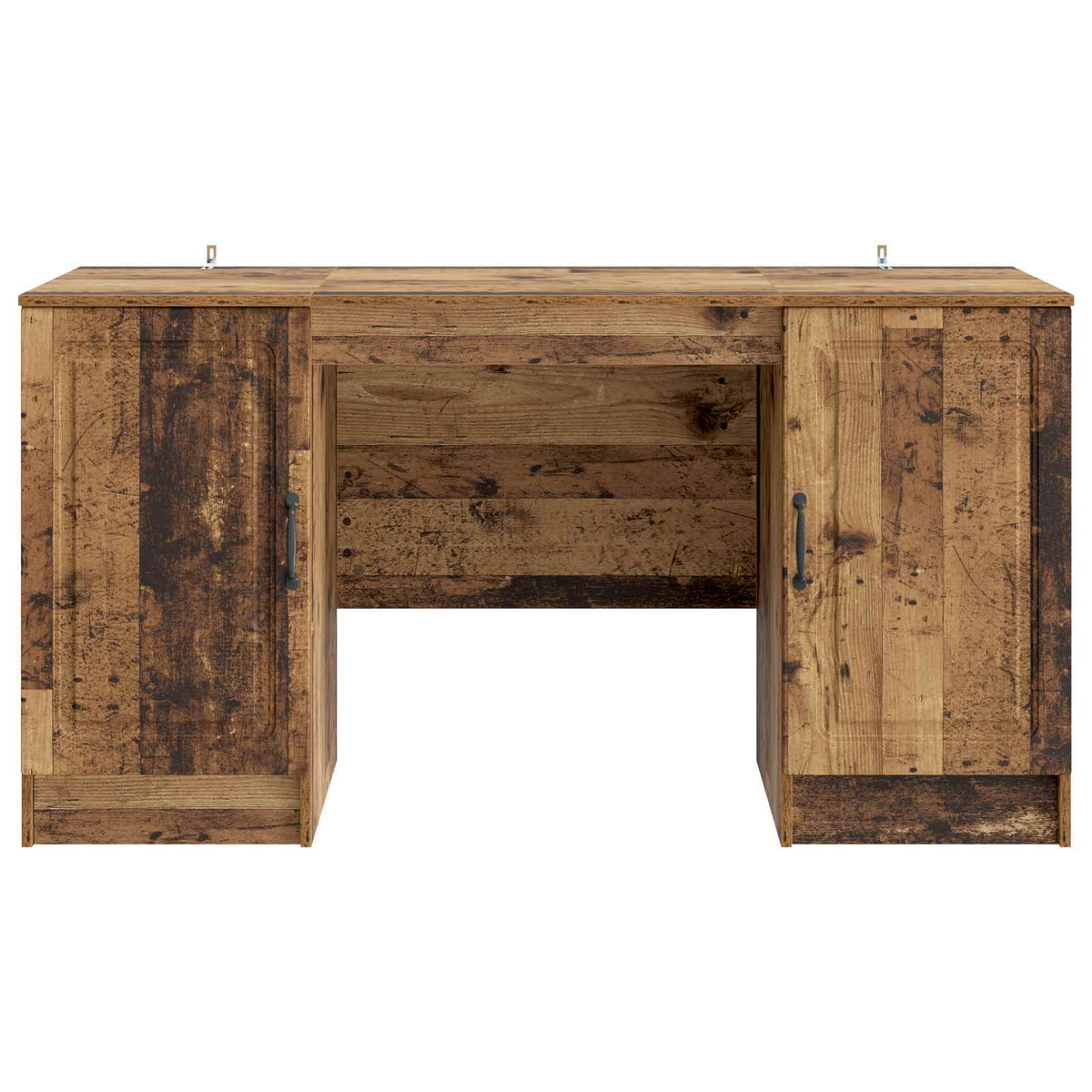 vidaXL Desk Old Wood 142.5 x 50 x 75 cm Engineered Wood