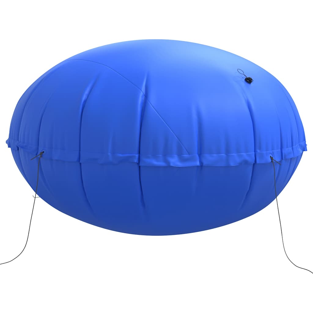 vidaXL Winter Pool Pillow Blue Ø 220 x 140 cm PVC