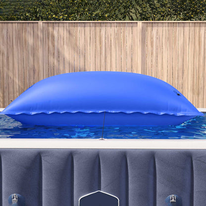vidaXL Winter Pool Pillow Blue 380 x 180 x 140 cm PVC