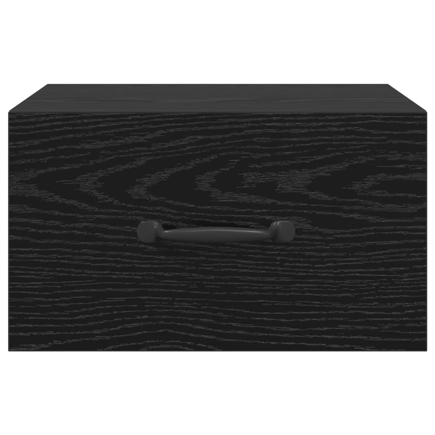 vidaXL Bedside Cabinet Black Oak 35 x 35 x 20 cm Engineered Wood