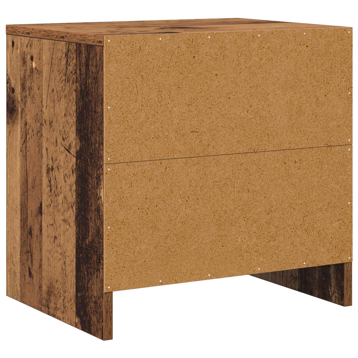 vidaXL Bedside Cabinet Old Wood 45 x 34 x 44.5 cm Engineered Wood