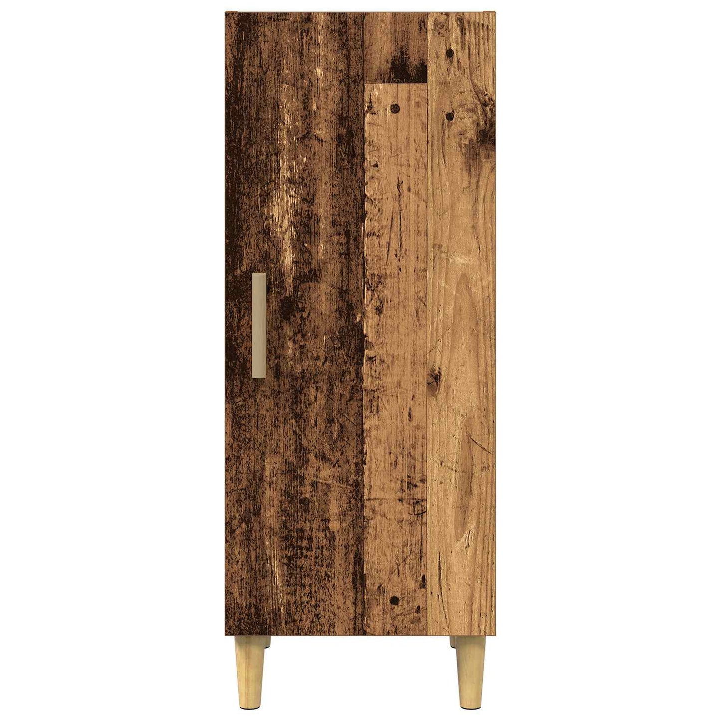vidaXL Sideboard Old Wood 34.5 x 34 x 90 cm Engineered Wood