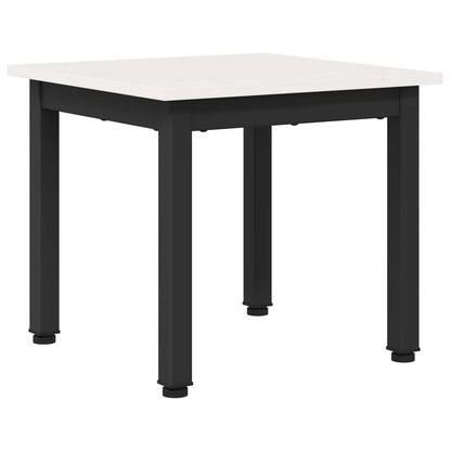 vidaXL Coffee Table White 40 x 40 x 36 cm Solid Pine Wood