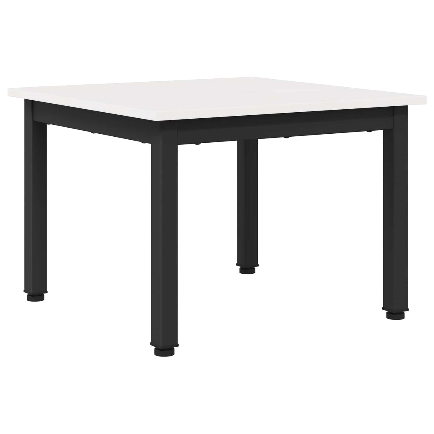 vidaXL Coffee Table White 50 x 50 x 36 cm Solid Pine Wood