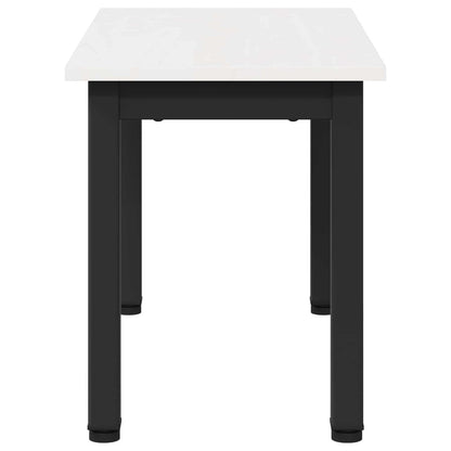 vidaXL Coffee Table White 60 x 30 x 36 cm Solid Pine Wood