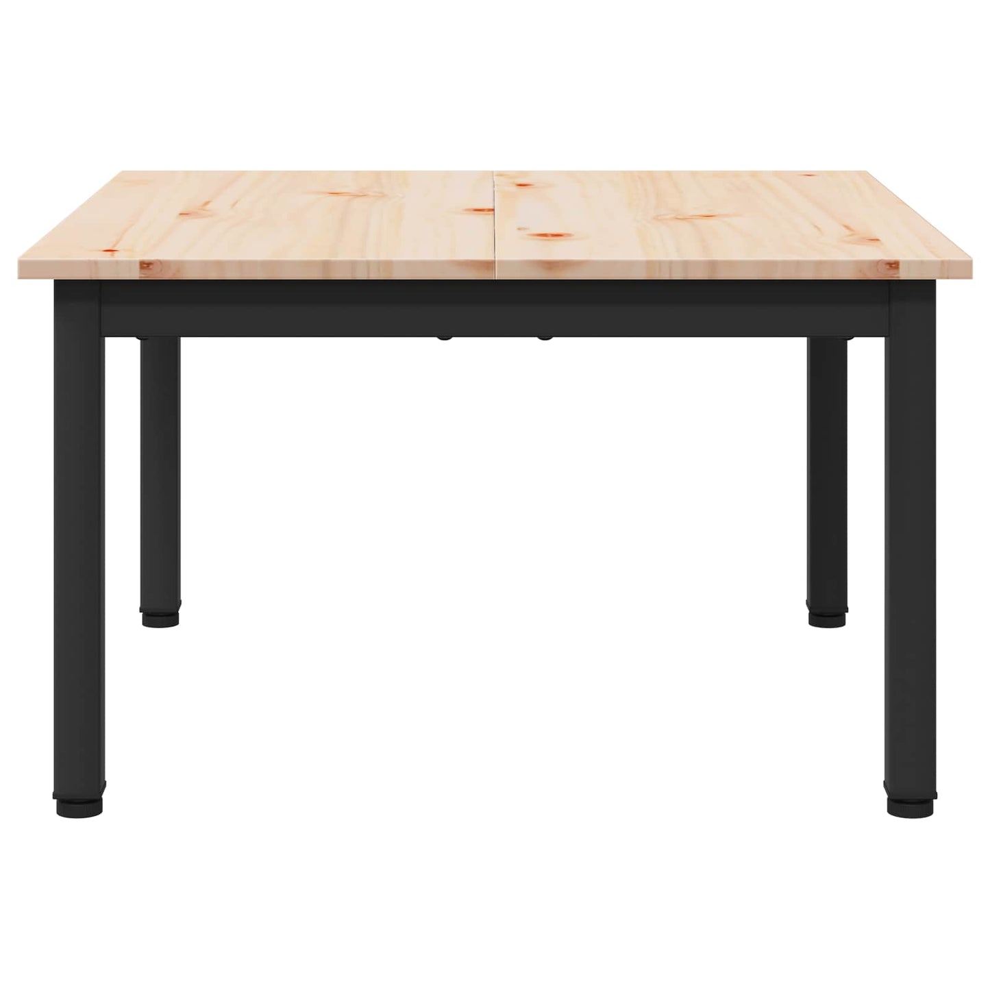 vidaXL Coffee Table Natural 60 x 60 x 36 cm Solid Pine Wood