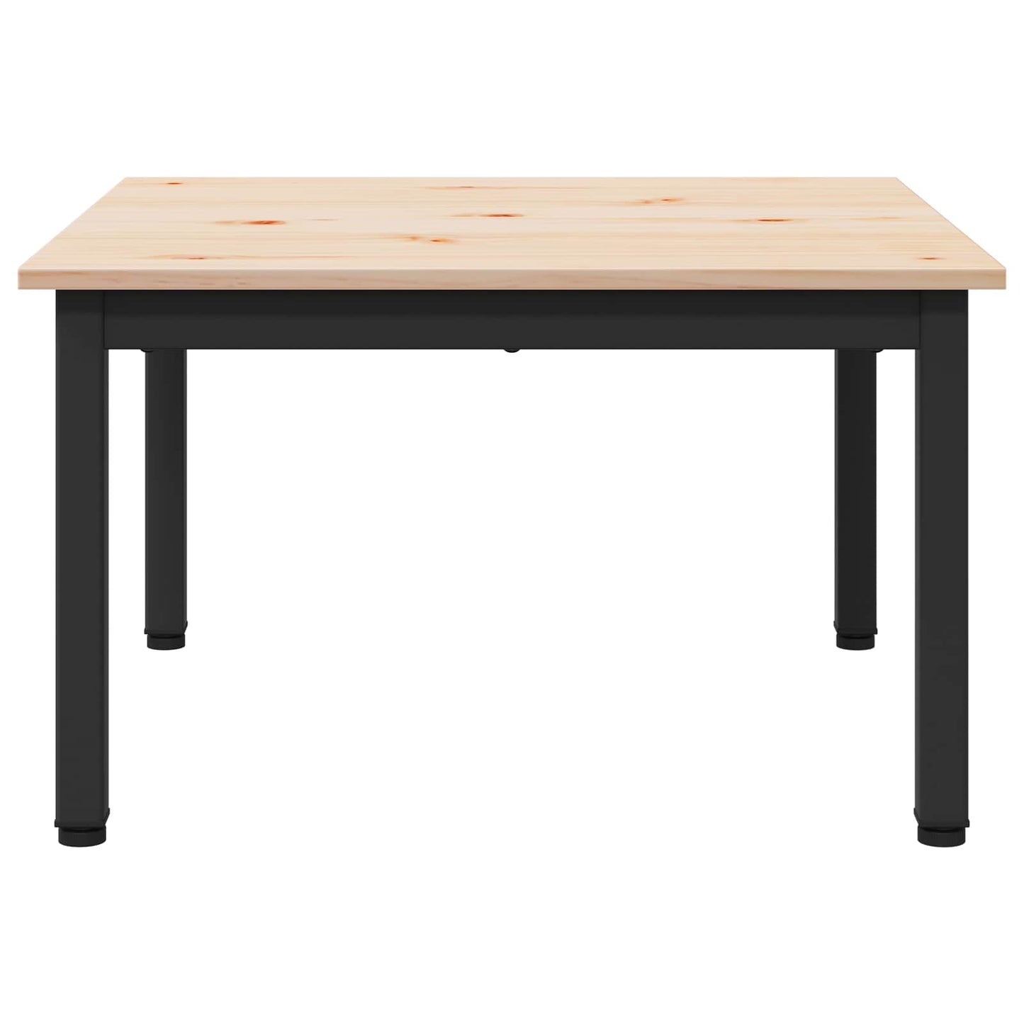 vidaXL Coffee Table Natural 60 x 60 x 36 cm Solid Pine Wood