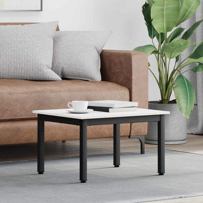 vidaXL Coffee Table White 60 x 50 x 36 cm Solid Pine Wood