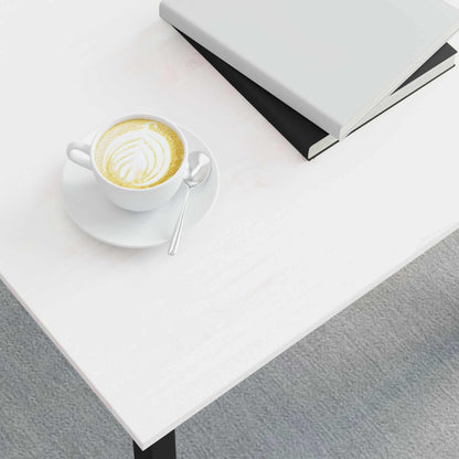 vidaXL Coffee Table White 60 x 50 x 36 cm Solid Pine Wood