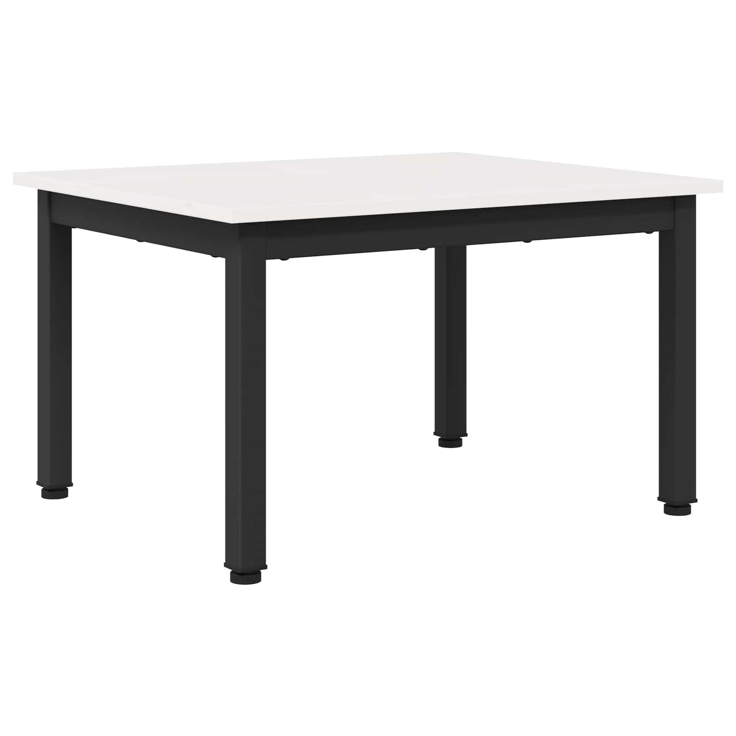 vidaXL Coffee Table White 60 x 50 x 36 cm Solid Pine Wood